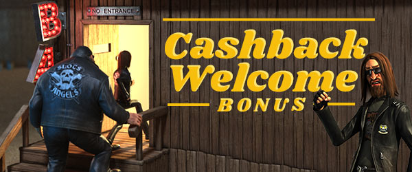 Welcome cashback slot 100